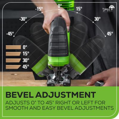 מסור אנכי 24V | מנוע Brushless | כולל סוללה 4.0Ah ומטען מהיר