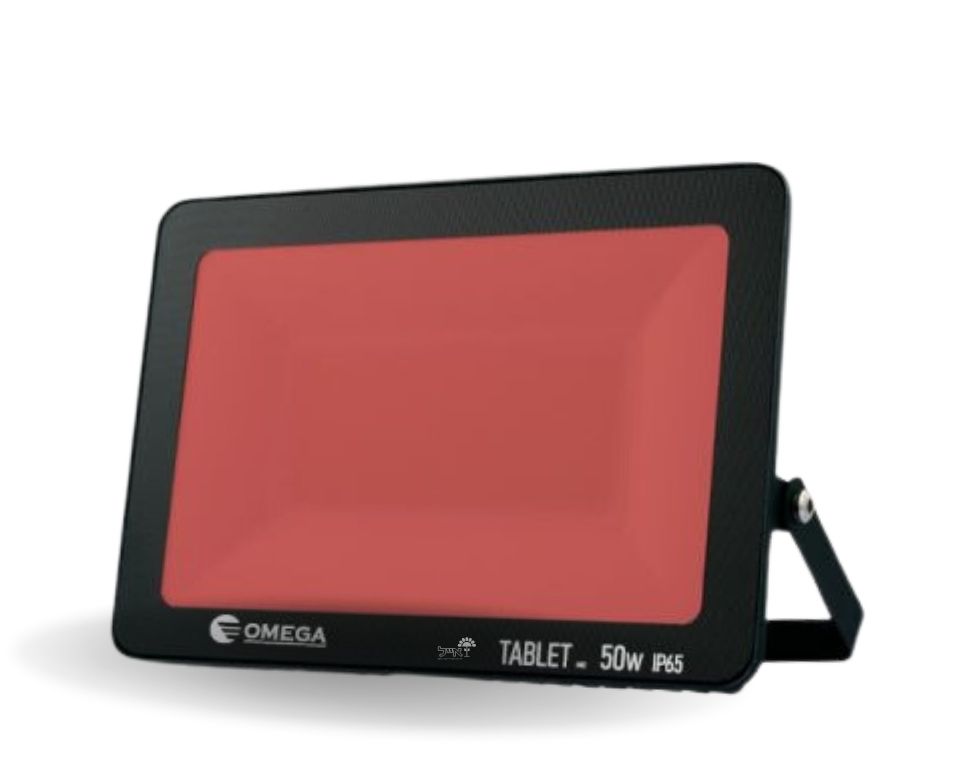 פנס הצפה 50W | TABLET | אור אדום (220V)