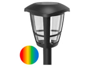 עמוד תאורה סולארי מחליף צבעים | דגם דאבלין