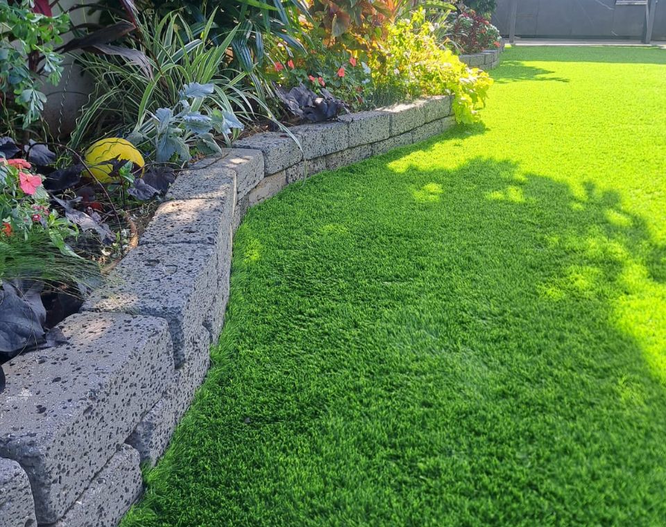 אבן תיחום לגינה | 30X15 ס''מ | אפור