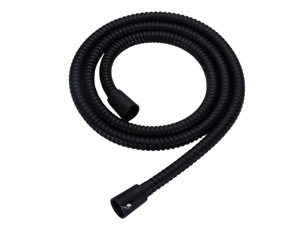 צינור ספירלה לאמבטיה | שחור | 1.5 מטר