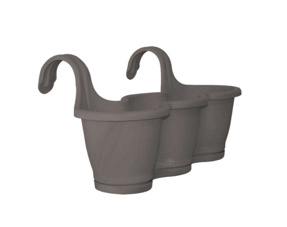 אדנית מעקה שלישיה | חאקי | אורך 53 ס״מ