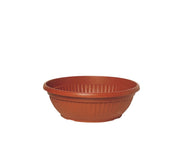 קערה דמוי חרס פסים | טרקוטה | קוטר 35 ס״מ