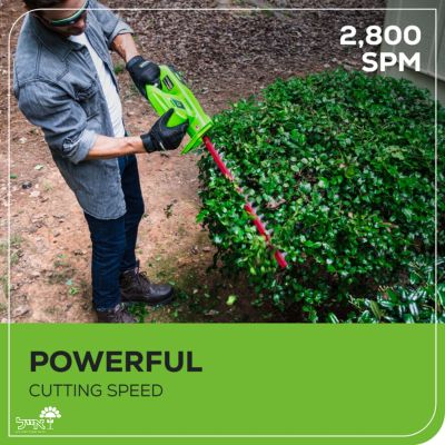 גוזם גדר חיה מ"מ "20 | 24V | סוללה 2.0Ah + מטען מהיר