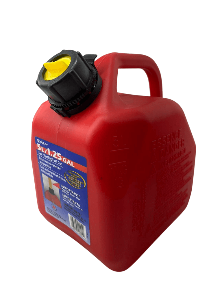 מיכל דלק לרכב ולכלי עבודה וגינון מוטוריים | 5 ליטר