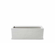 אדנית פסים | 59X19.5X22.8 | לבן