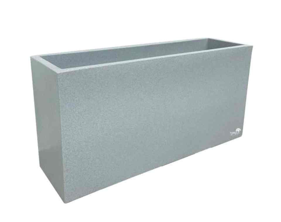 אדנית רוטו מלבנית גבוה | בטון | 100X30X50