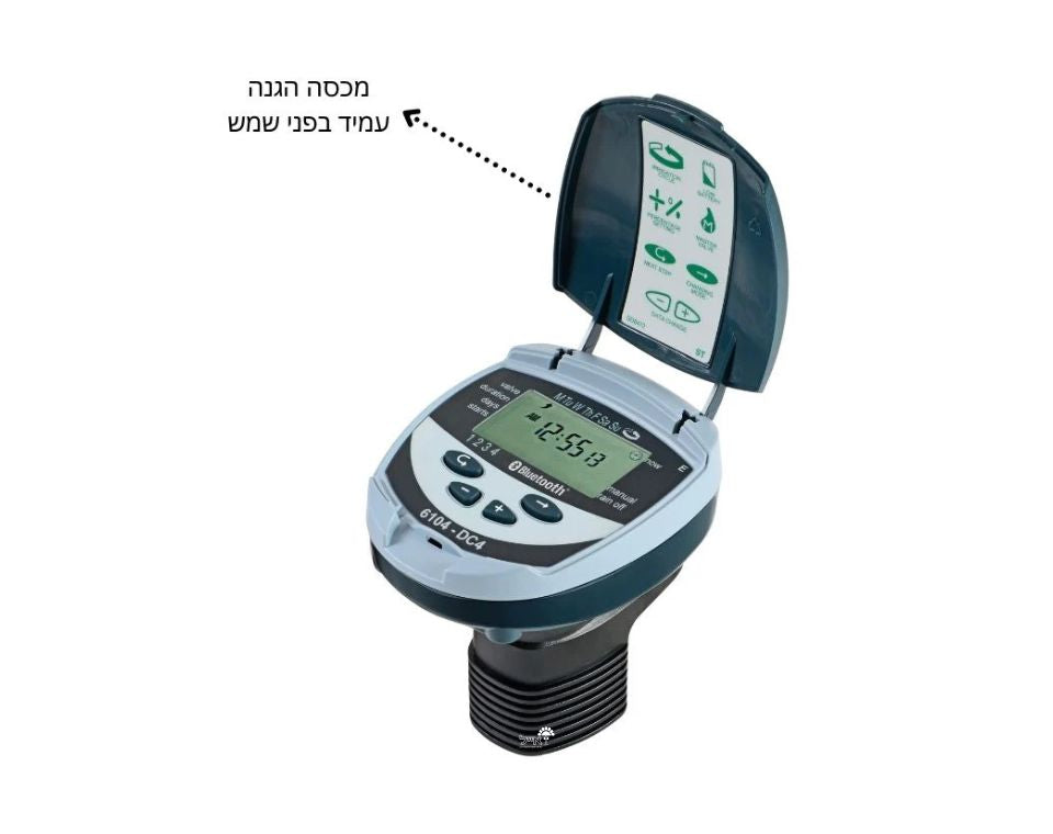 בקר מחשב השקיה | סדרה 6100 4 DC BT| גלקון | דו גידי