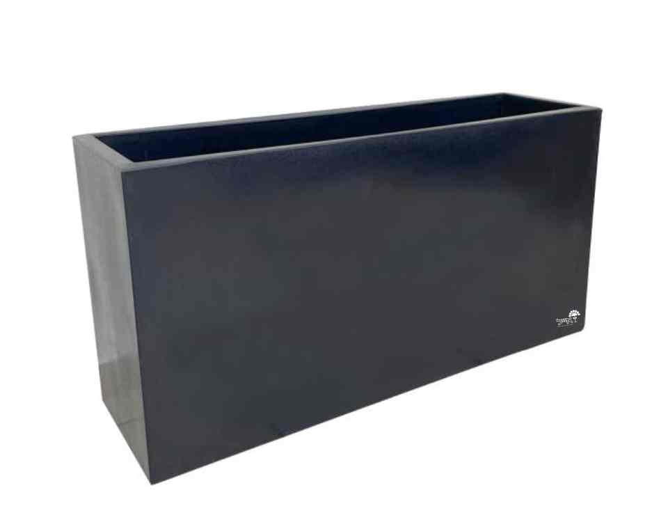 אדנית רוטו מלבנית גבוה | פחם | 100X30X50