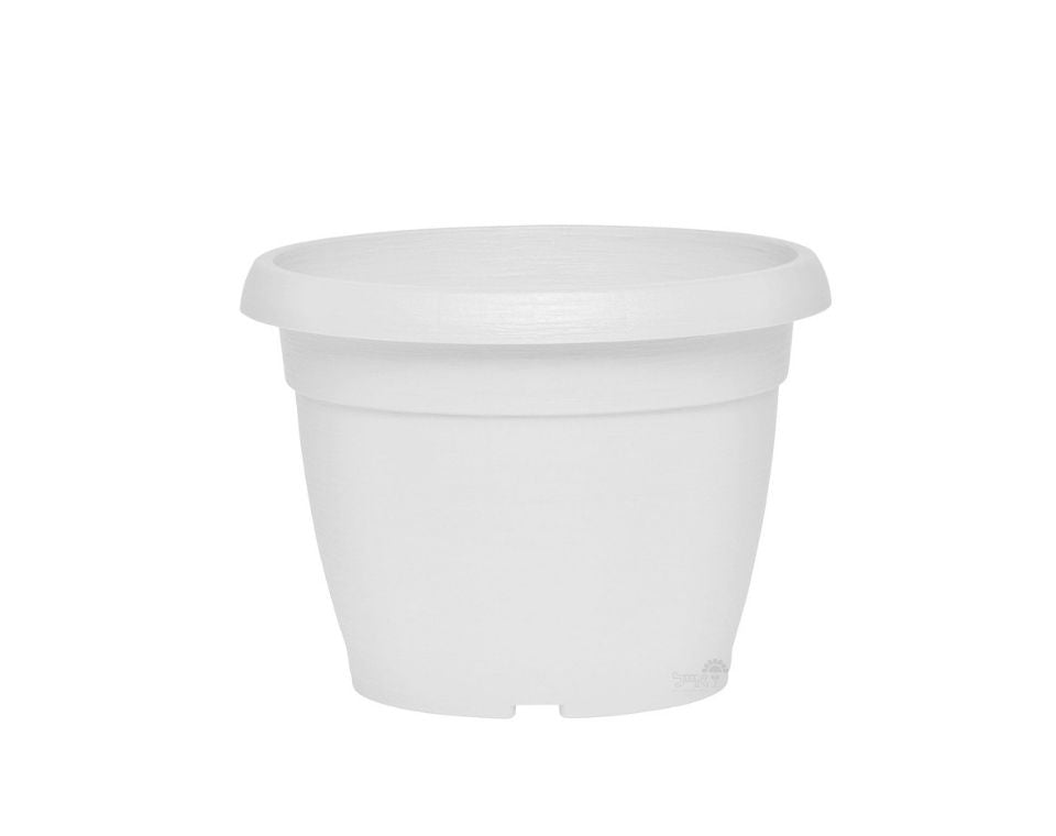 עציץ צבר | לבן | קוטר 30 ס״מ