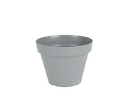 עציץ אביב | אפור בהיר | קוטר 14 ס"מ