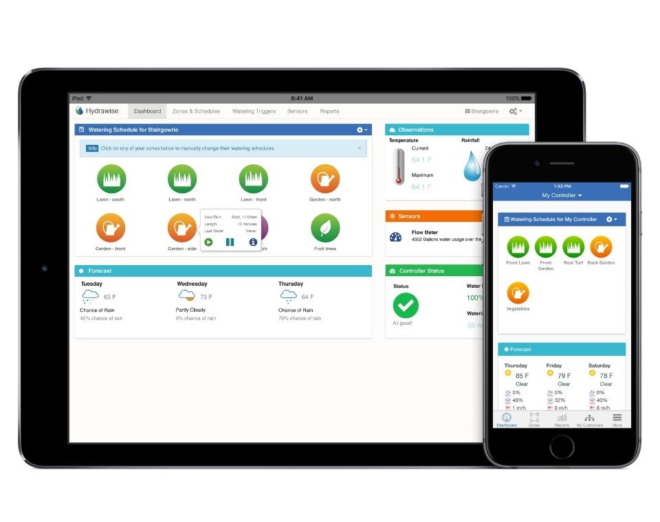 בקר מחשב השקיה | 12 פתיחות AC | חיבור WI-FI