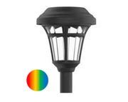 עמוד תאורה סולארי מחליף צבעים | דגם לונדון