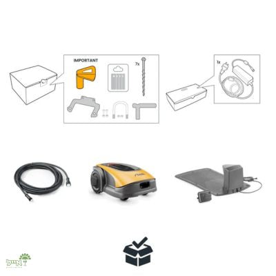 רובוט נטען לכיסוח הדשא | A300 | מונחה GPS