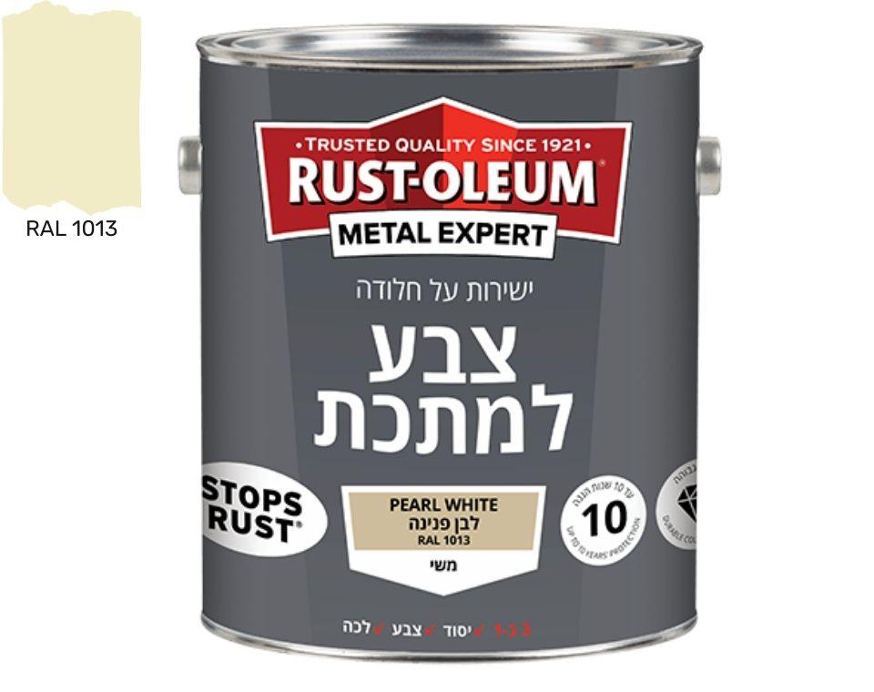 צבע למתכת | מראה חלק משי | ישירות על החלודה | 750 מ״ל - משתלת אייל