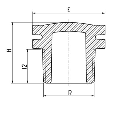 פקק | הברגה חיצונית | ''1.5