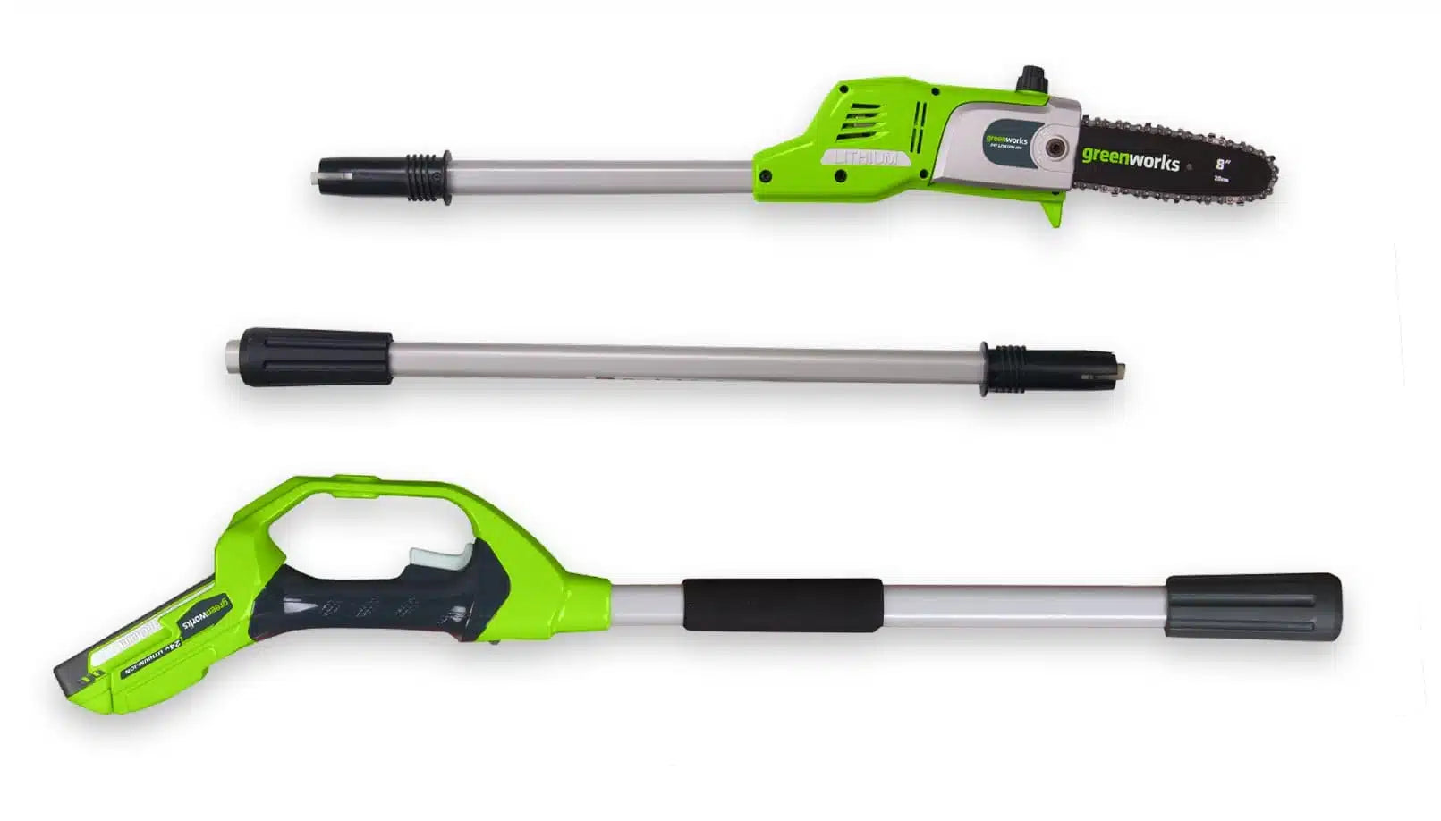 דיל קומבי גובה HOME | מגזמת גובה 24V + מסור גבהים 24V + סוללה 2.0Ah ומטען מהיר  + מפוח במתנה