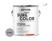 RUST-OLEUM | 3.78L | צבע משולב פריימר לקירות פנים | רחיץ | בכיסוי FLAT