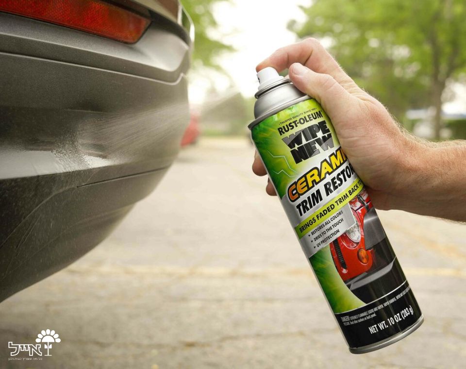 ספריי לחידוש פלסטיק הרכב | WIPE NEW