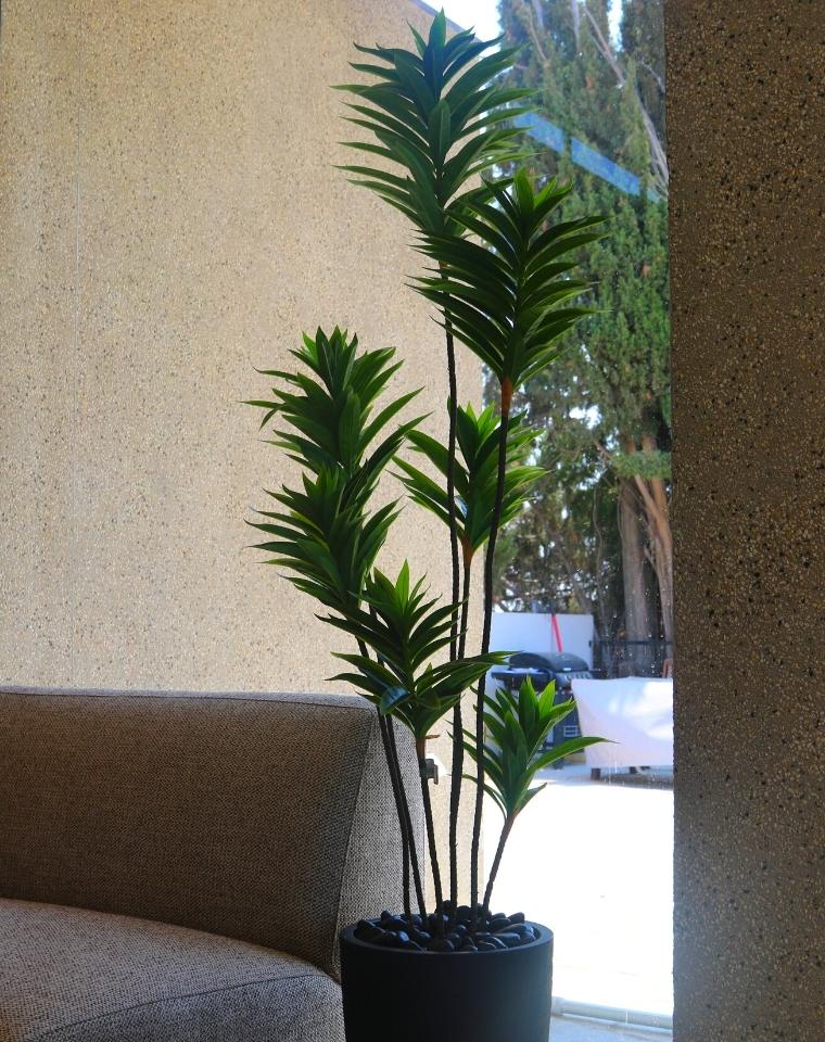 כד פמילי | 45 ס״מ | צמח דרצנה ג'מייקה מלאכותי