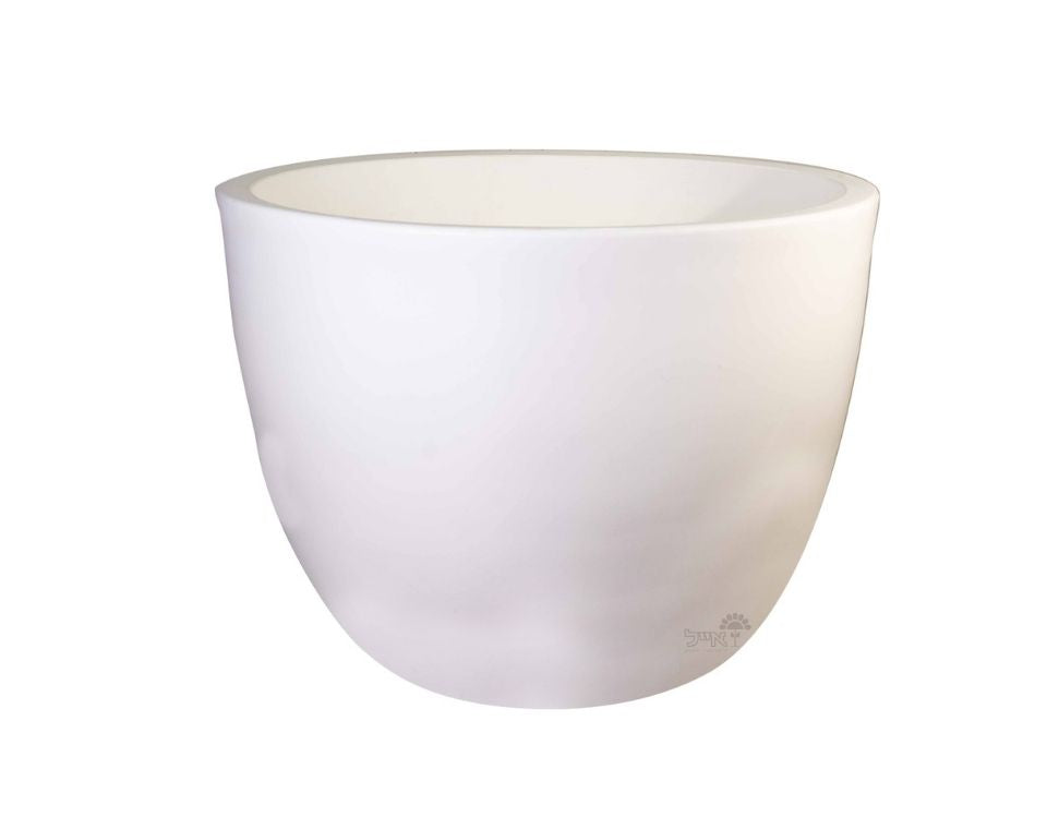 קערת רקפת | 120X85 ס''מ | לבן