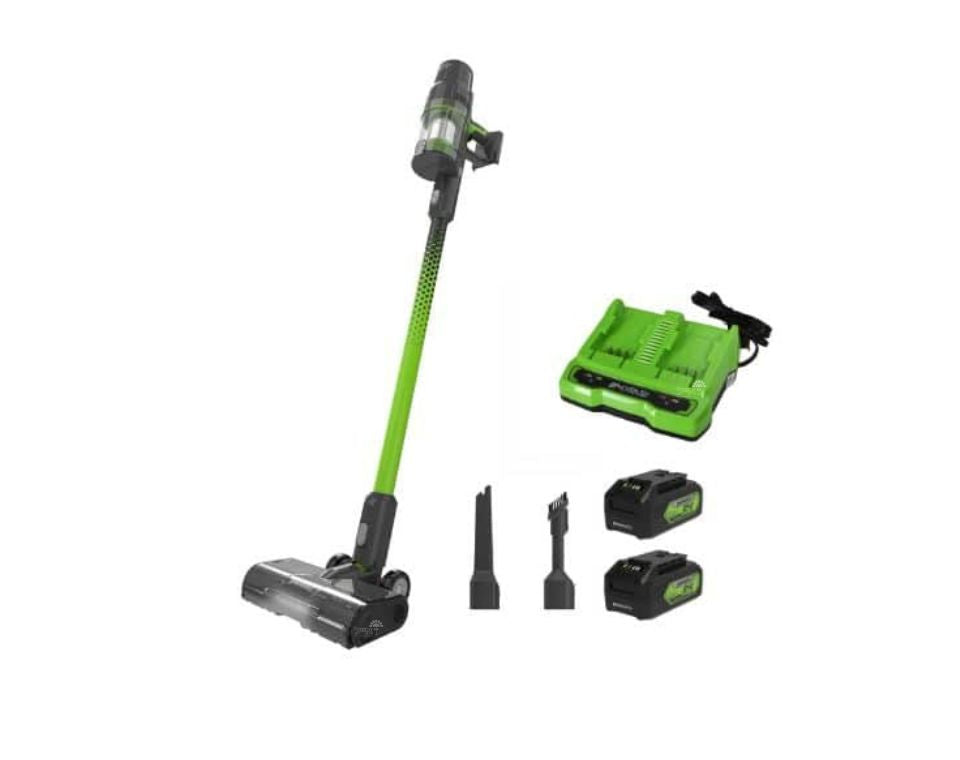 שואב אבק ביתי | אלחוטי | 24V | כולל 2 סוללות ומטען כפול