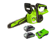 מסור שרשרת 10 ס"מ  24V | שתי סוללות 2.0Ah | מטען מהיר