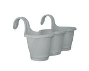 אדנית מעקה שלישיה | אפור | אורך 53 ס״מ