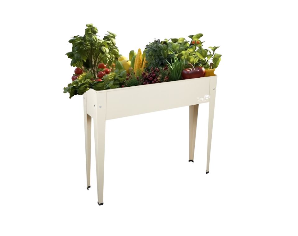 אדנית מתכת לגידול צמחים | דגם 1902 | 98X82 | שמנת