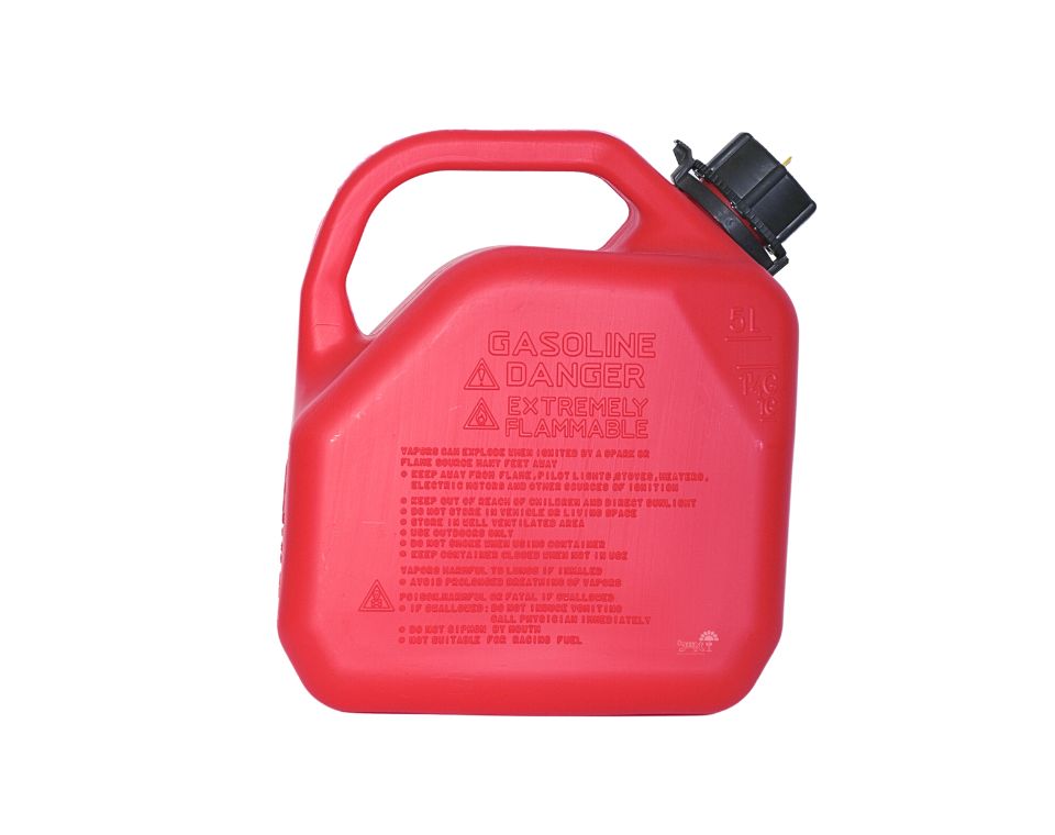 מיכל דלק לרכב ולכלי עבודה וגינון מוטוריים | 5 ליטר