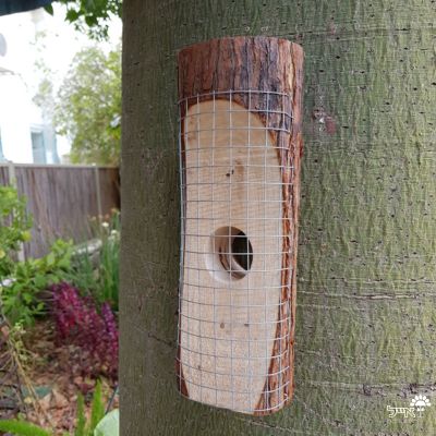 מתקן האכלה לציפורים | 30X10 | דגם 208 | עץ