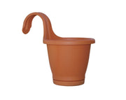 אדנית מעקה | טרקוטה | 19 ס״מ