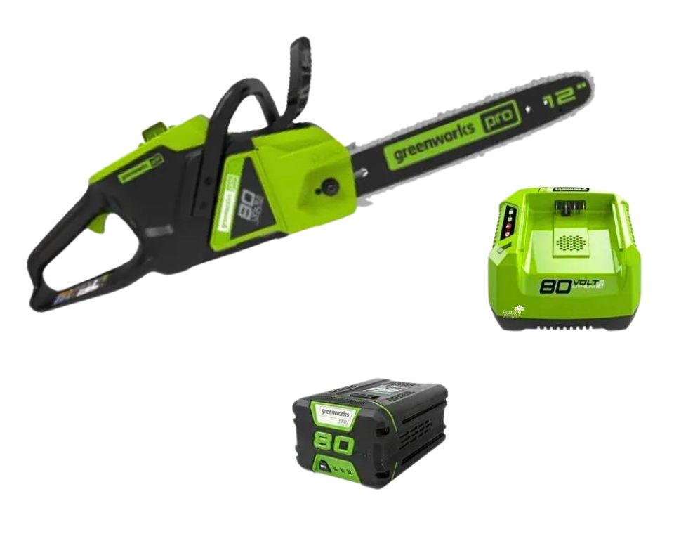 מסור שרשרת " 80V PRO 12 | סוללת 4.0Ah | מטען מהיר