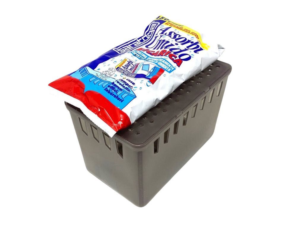 מתקן סופח לחות + 1 שקית גבישים