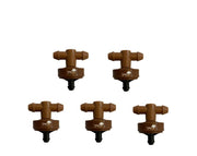 טפטפת מעבר לצינור לצינור 7 מ"מ | 8 ליטר לשעה | מארז 10 יחידות