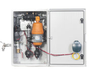 ארון השקיה 2 הפעלות עם מערכת דישון | DC מופעל ע״ סוללה