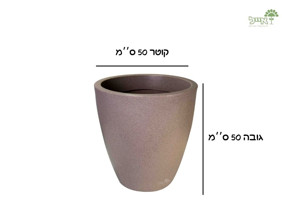 עציץ רקפת | 50X50 | גרניט