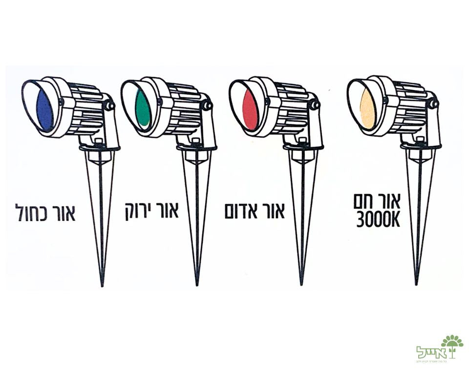 דוקרן גינה LED 25W | 12V | אור חם