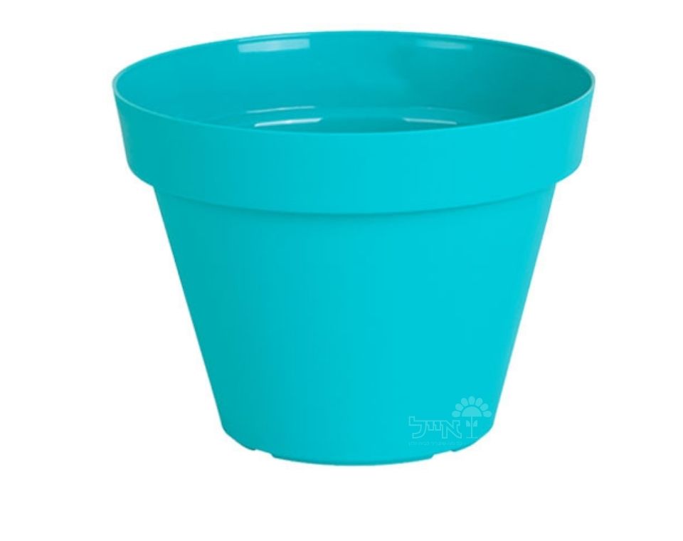 עציץ אביב | טורקיז | קוטר 40 ס"מ