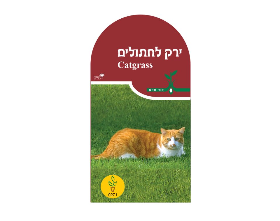 ירק לחתולים | כ-2 גרם זרעים