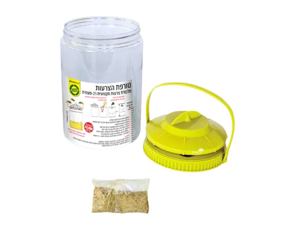 טורפת הצרעות | מלכודת אקולוגית רב-פעמית | מגיעה עם פתיון יחיד