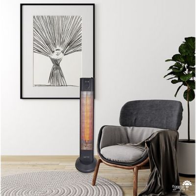 תנור חימום מגדל EIFFEL | שחור | 2000W