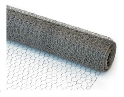 רשת לול מברזל מגלוון | 1X50 מטר | 19X19 מ"מ