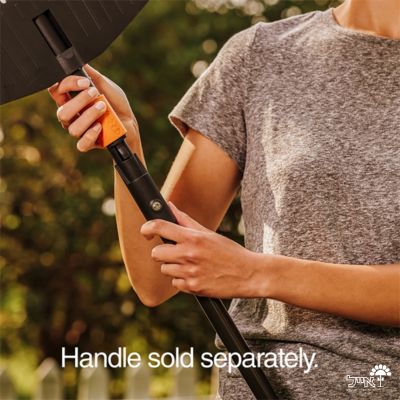 מגרפת עלים פלסטיק מקצועית | QuickFit | ראש בלבד | 25 שיניים