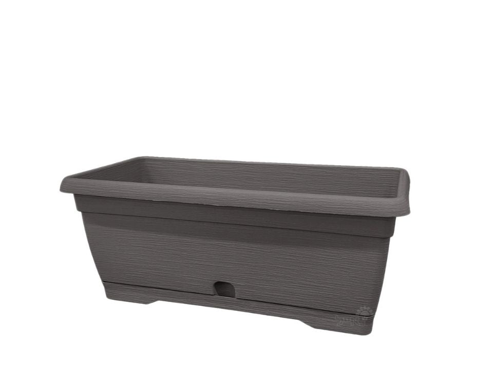 אדנית צבר | אפור כהה | 40 ס״מ