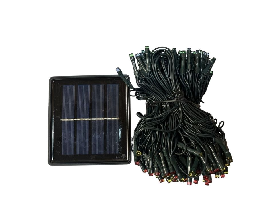 שרשרת לד | סולארית | 20 מטר