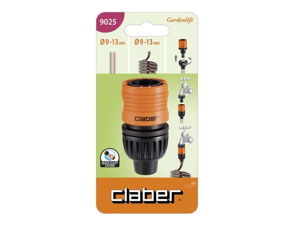 מחבר מהיר נקבה אוטומטי | עבור צינור 9-13 מ''מ | 9025