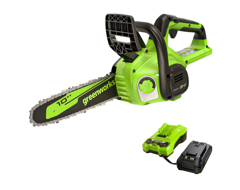 מסור שרשרת 10 ס"מ  24V | סוללה 2.0Ah | מטען מהיר