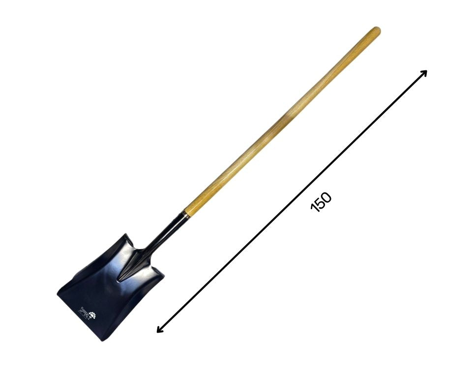 את איסוף עם ידית עץ ארוכה | 150 ס"מ