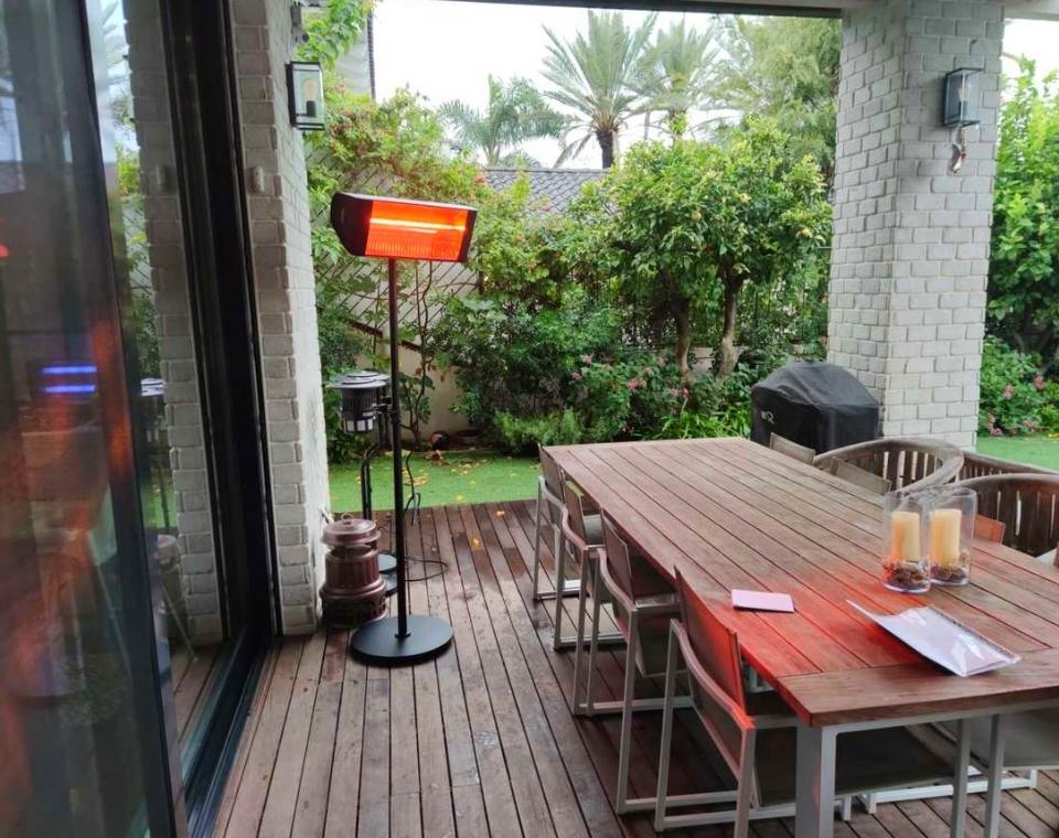 תנור חימום אינפרא | צבע לבן | 2500W BOSTON